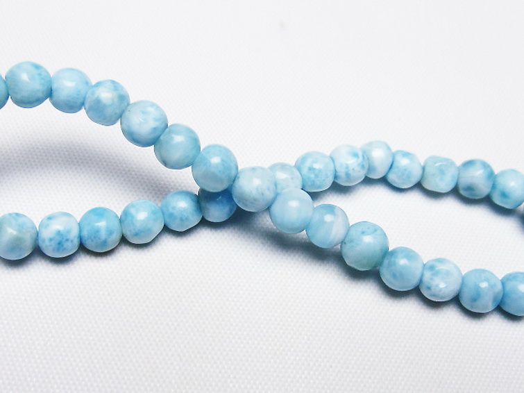 ラリマー ブレスレット 5mm [t54-5879] 2枚目