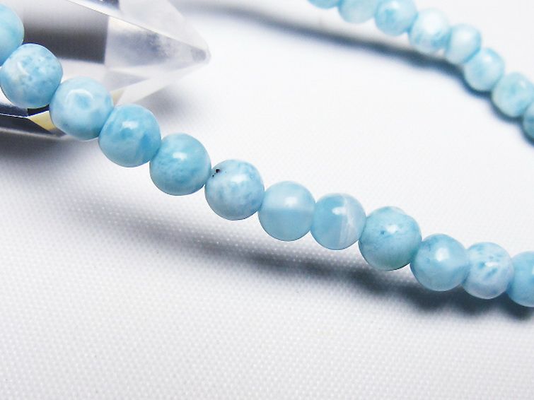 ラリマー ブレスレット 5mm [t54-5879] 3枚目