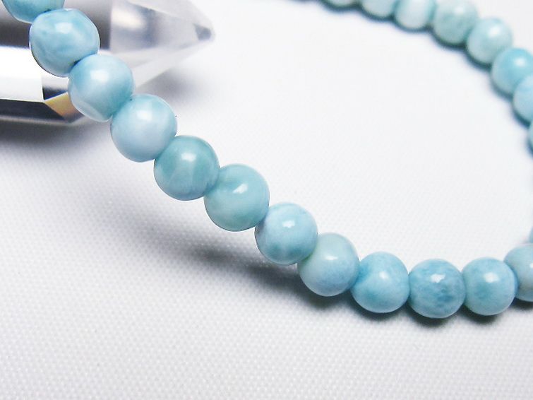 ラリマー ブレスレット 5mm [t54-5886]