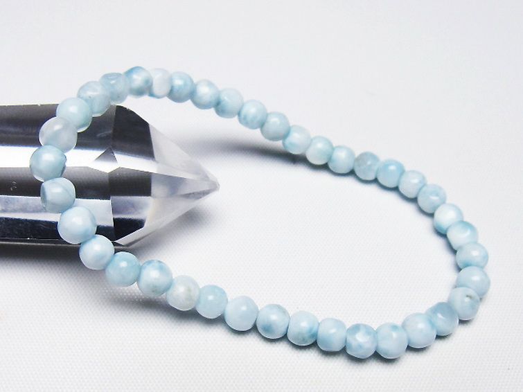 ラリマー ブレスレット 5mm [t54-5890] 1枚目