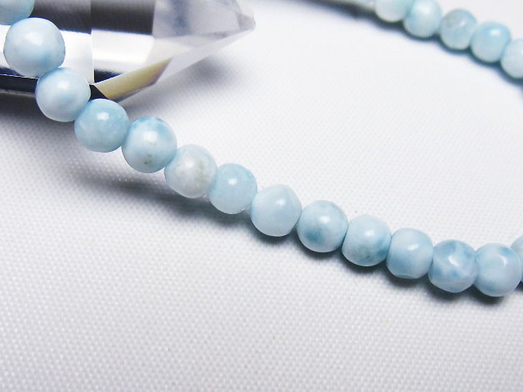 ラリマー ブレスレット 5mm [t54-5890] 3枚目