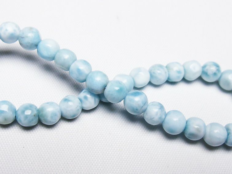 ラリマー ブレスレット 5mm [t54-5898] 2枚目