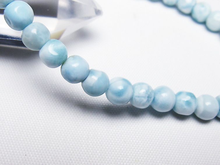 ラリマー ブレスレット 5mm [t54-5898] 3枚目