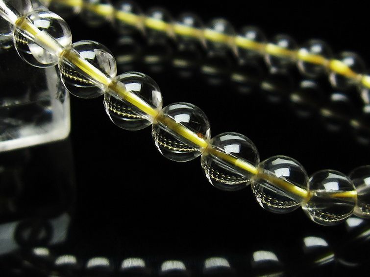 シトリン ブレスレット 6mm [T55-10208] 3枚目