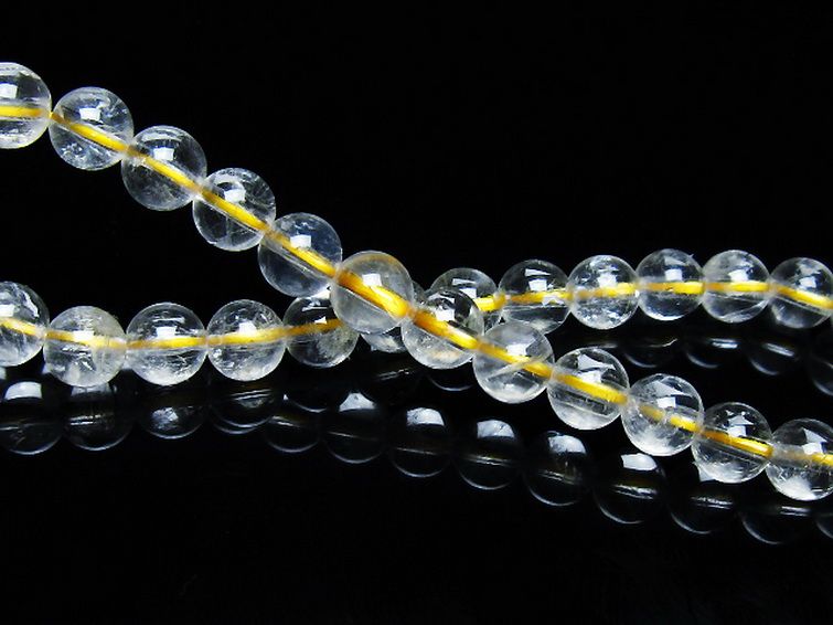 シトリン ブレスレット 6mm [t55-10538] 2枚目