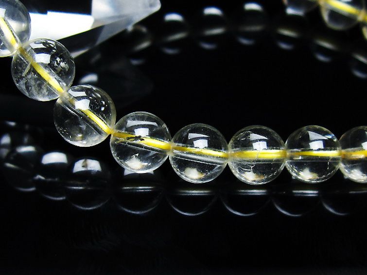 シトリン ブレスレット 8mm [t55-10545] 3枚目