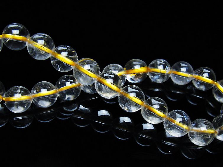 シトリン ブレスレット 8mm [t55-10551] 2枚目