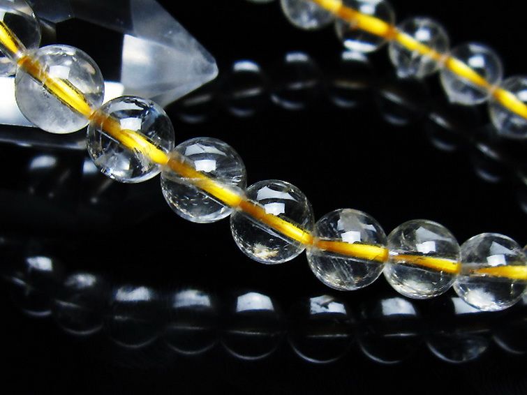 シトリン ブレスレット 8mm [t55-10551] 3枚目