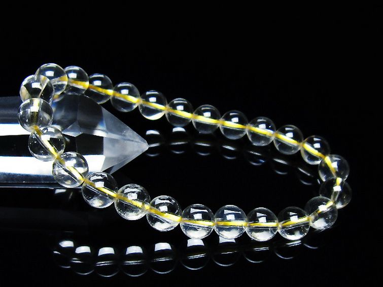 シトリン ブレスレット 8mm [t55-10553] 1枚目