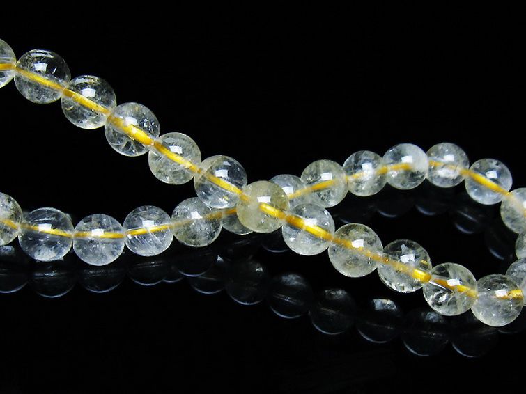 シトリン ブレスレット 6mm [T55-10565] 2枚目