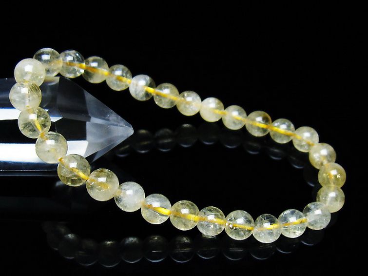 シトリン ブレスレット 6mm [t55-10571]
