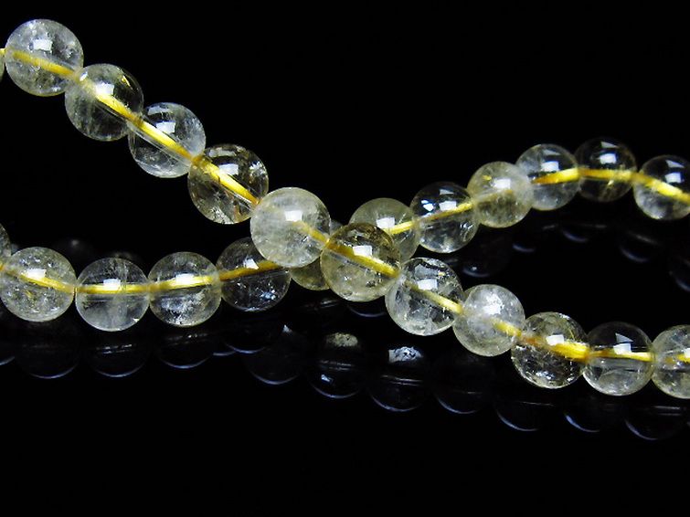 シトリン ブレスレット 6mm [T55-10575] 2枚目