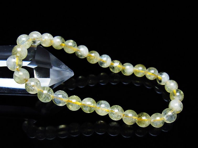 シトリン ブレスレット 6mm [T55-10580] 1枚目