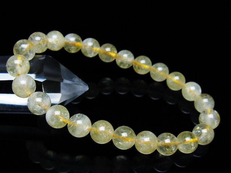 シトリン ブレスレット 8mm [t55-10582]