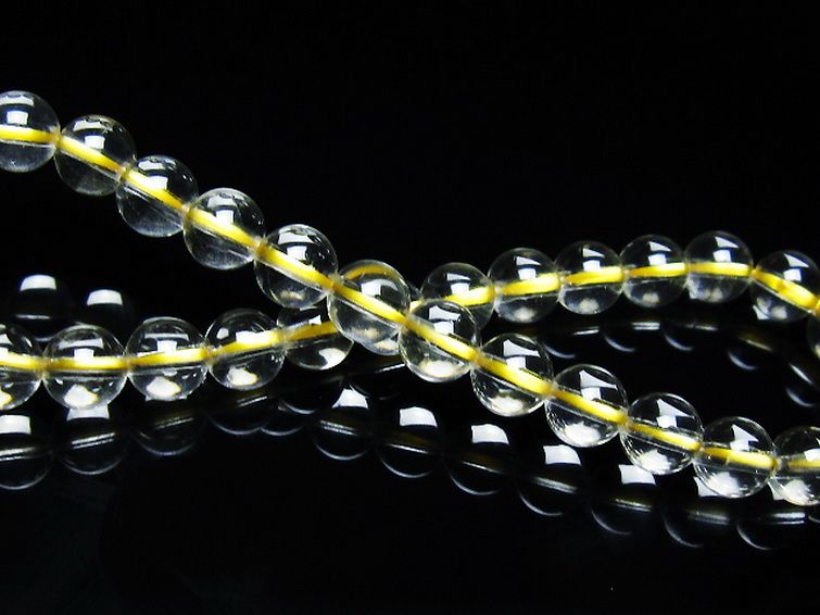 シトリン ブレスレット 6mm [T55-10632] 2枚目