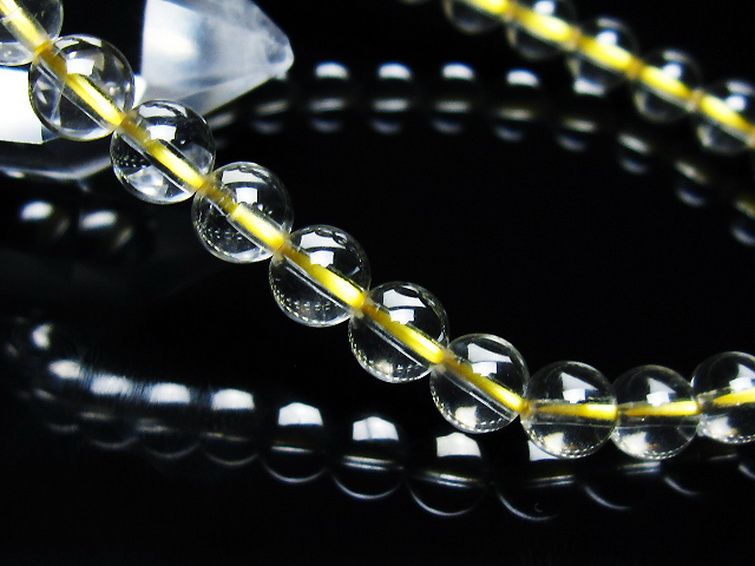 シトリン ブレスレット 6mm [T55-10632] 3枚目