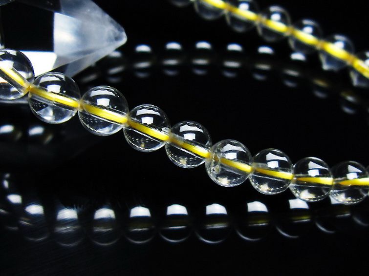 シトリン ブレスレット 6mm [T55-10639] 3枚目