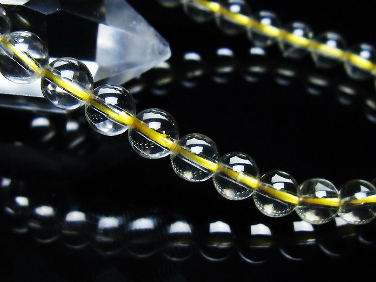 シトリン ブレスレット 6mm [T55-10643] 3枚目