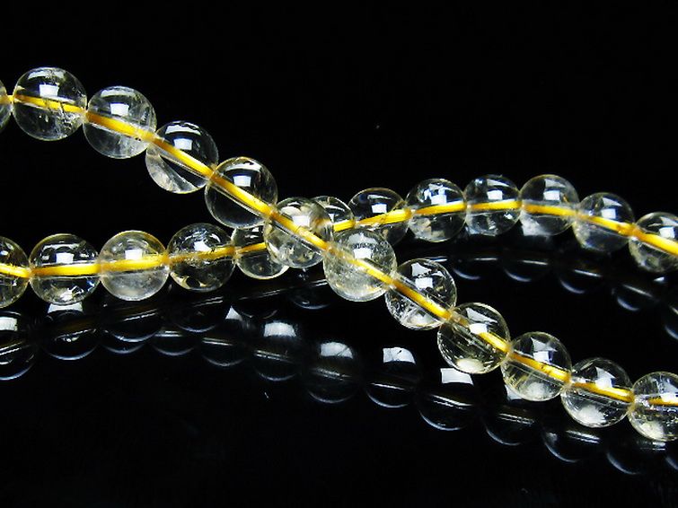 シトリン ブレスレット 6mm [T55-10647] 2枚目