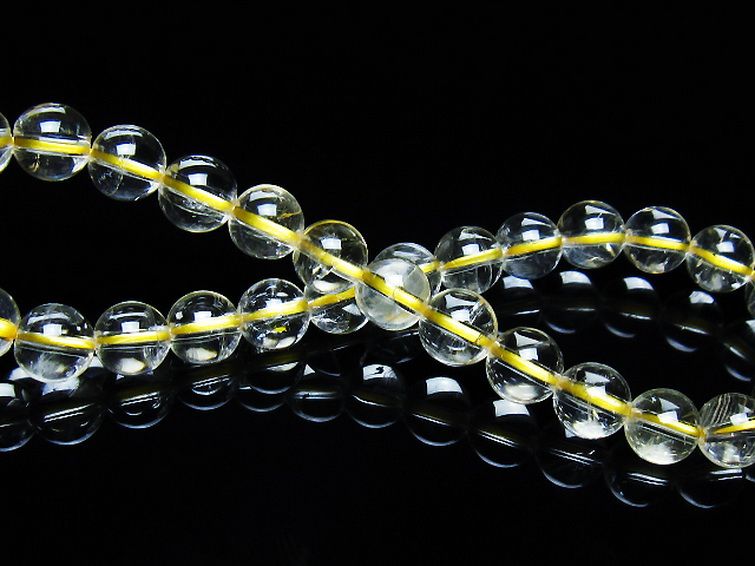 シトリン ブレスレット 7mm [t55-10655] 2枚目