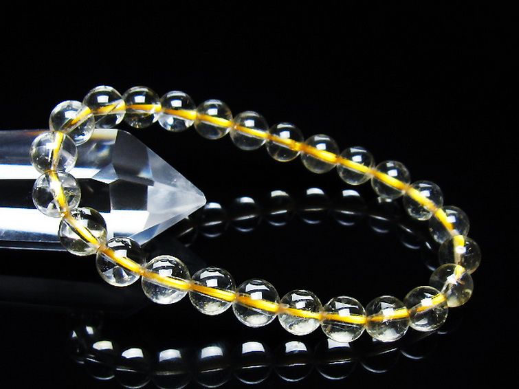 シトリン ブレスレット 8mm [T55-10656] 1枚目