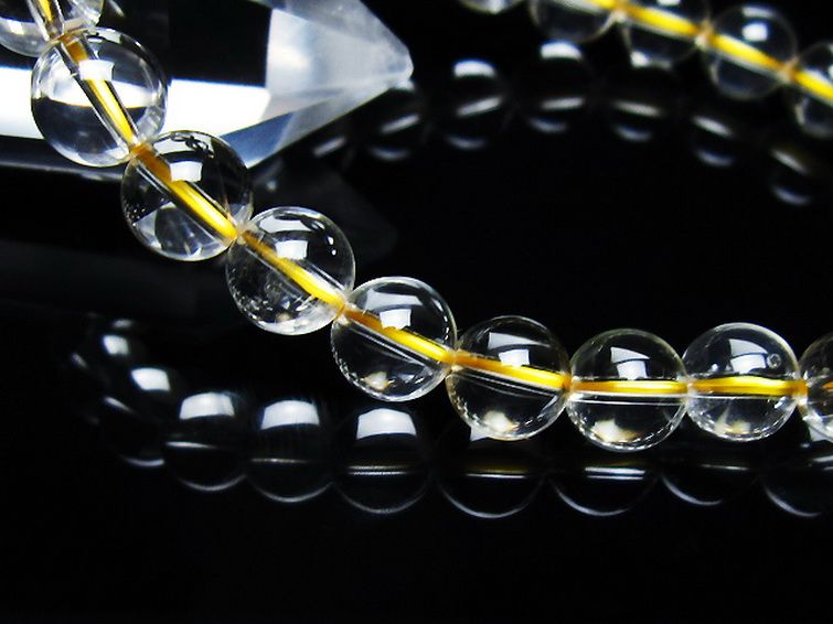 シトリン ブレスレット 8mm [t55-10657] 3枚目