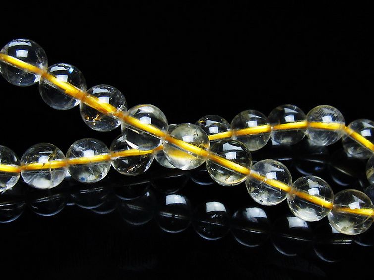 シトリン ブレスレット 8mm [T55-10658] 2枚目