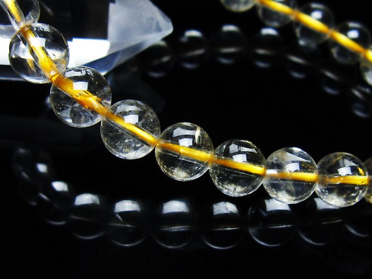 シトリン ブレスレット 8mm [T55-10658] 3枚目