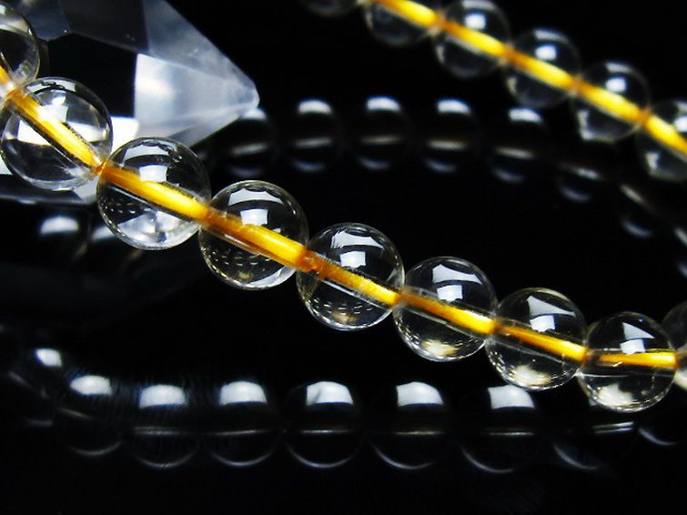 シトリン ブレスレット 8mm [T55-10659] 3枚目