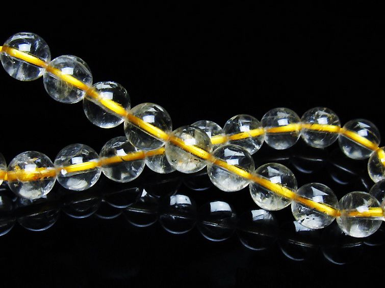 シトリン ブレスレット 8mm [t55-10662] 2枚目