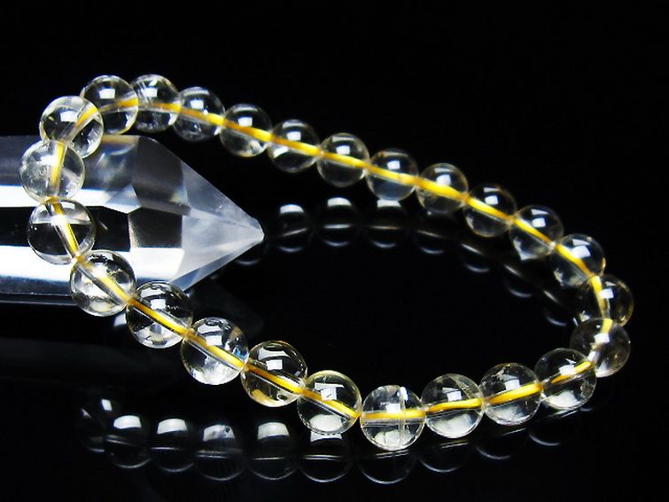 シトリン ブレスレット 8mm [T55-10664] 1枚目