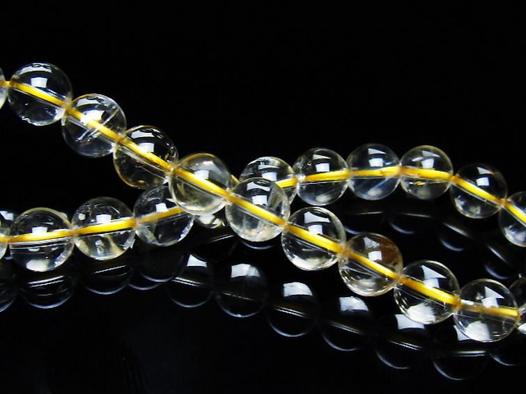 シトリン ブレスレット 8mm [T55-10664] 2枚目