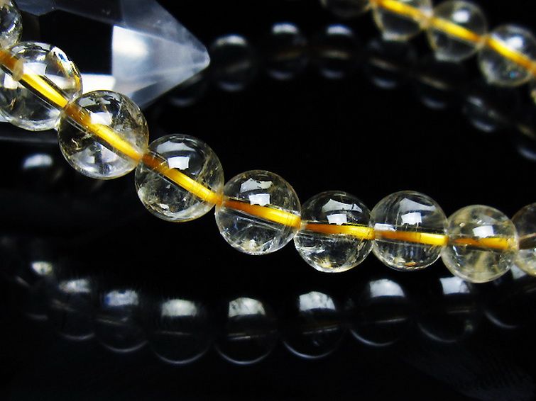 シトリン ブレスレット 8mm [t55-10666]