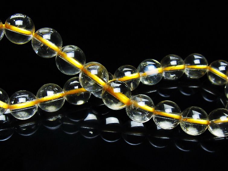 シトリン ブレスレット 8mm [T55-10671] 2枚目