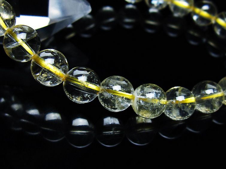 シトリン ブレスレット 8mm [t55-10672] 3枚目