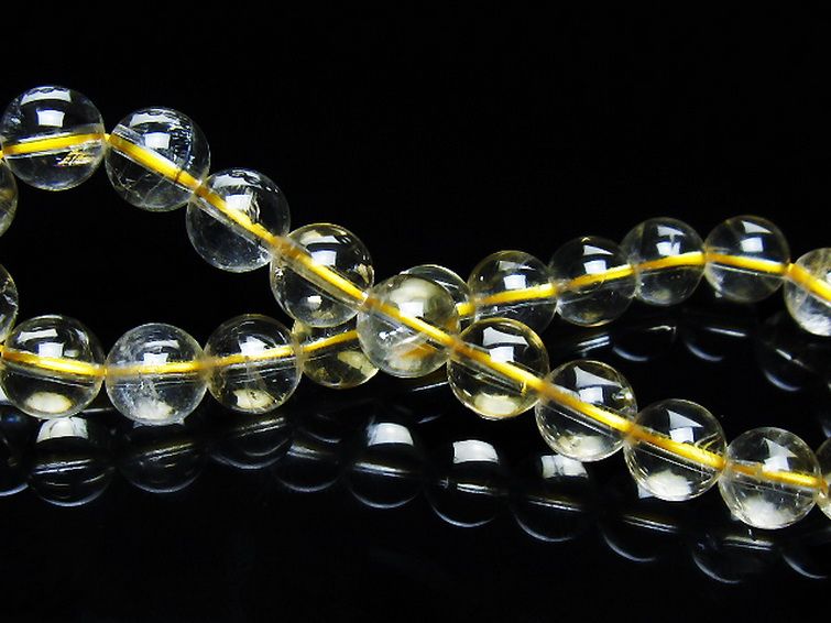 シトリン ブレスレット 8mm [T55-10675] 2枚目