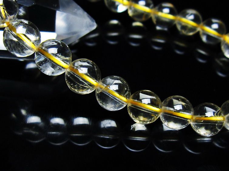 シトリン ブレスレット 8mm [T55-10675] 3枚目