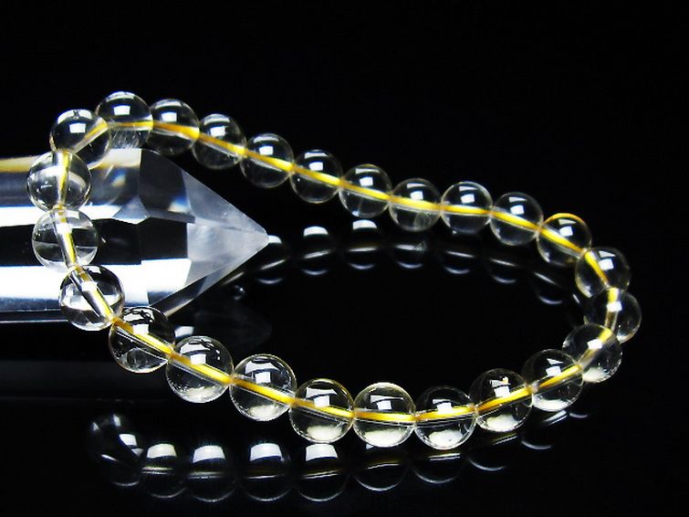 シトリン ブレスレット 8mm [T55-10679] 1枚目