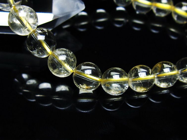 シトリン ブレスレット 8mm [t55-10681]