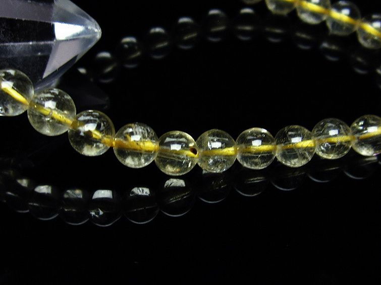 シトリン ブレスレット 6mm [T55-9697] 3枚目