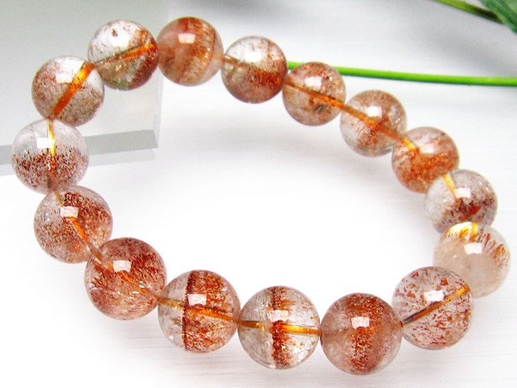 アフリカンストロベリークォーツ ブレスレット 13mm [T56-2657] 3枚目