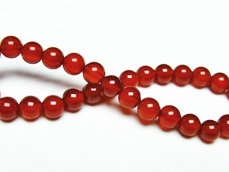 赤アゲート ブレスレット 6mm [t57-6614] 2枚目