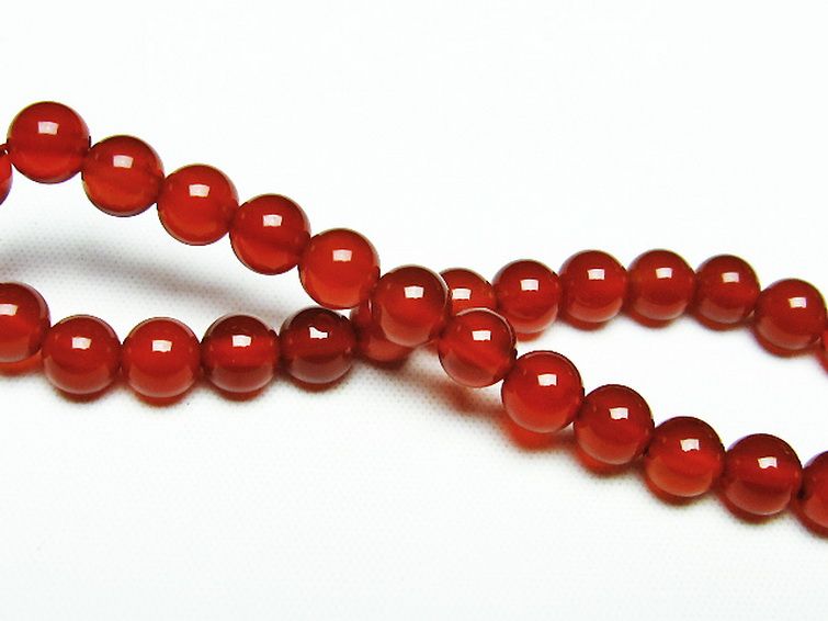 赤アゲート ブレスレット 6mm [t57-6626] 2枚目