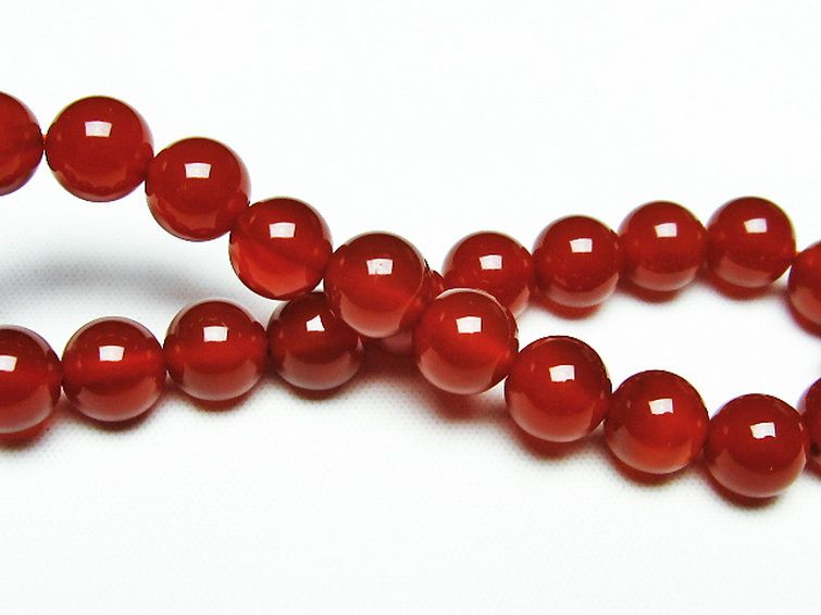 赤アゲート ブレスレット 8mm [t57-6688] 2枚目