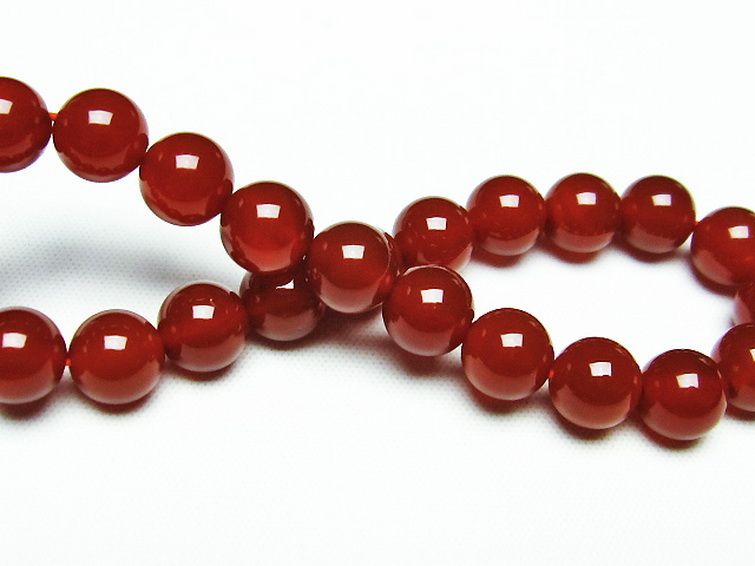 赤アゲート ブレスレット 8mm [T57-6727] 2枚目