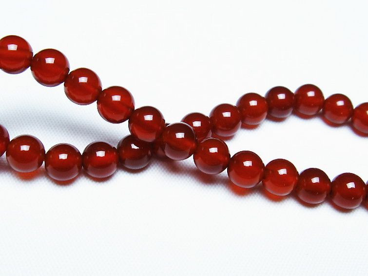 赤アゲート ブレスレット 6mm [t57-6805] 2枚目