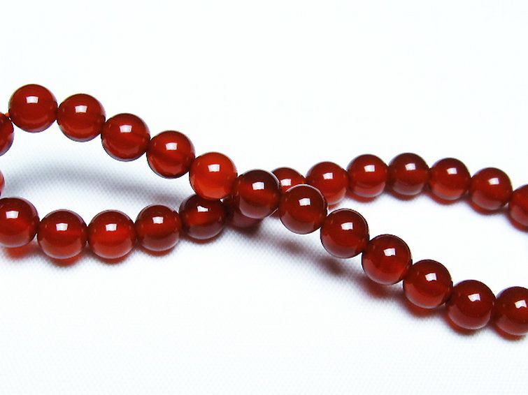 赤アゲート ブレスレット 6mm [t57-6856] 2枚目