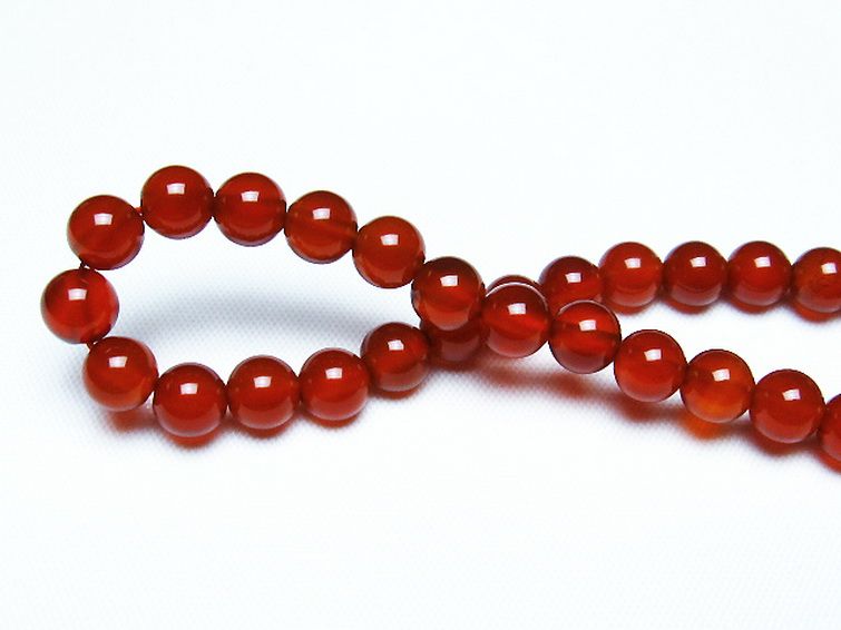 赤アゲート ブレスレット 6mm [T57-6860] 2枚目