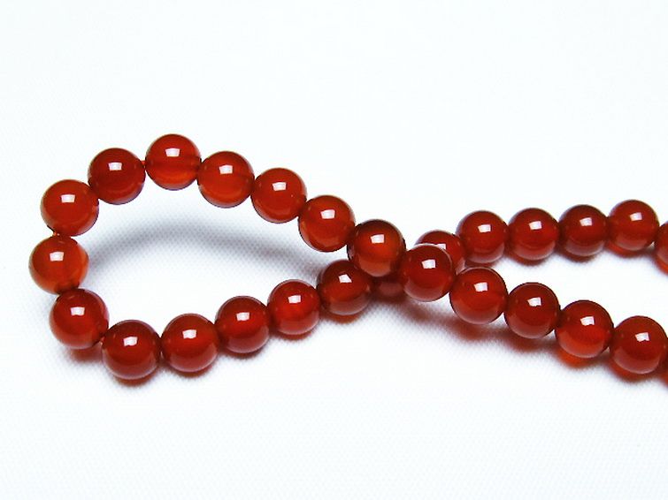 赤アゲート ブレスレット 6mm [t57-6876] 2枚目