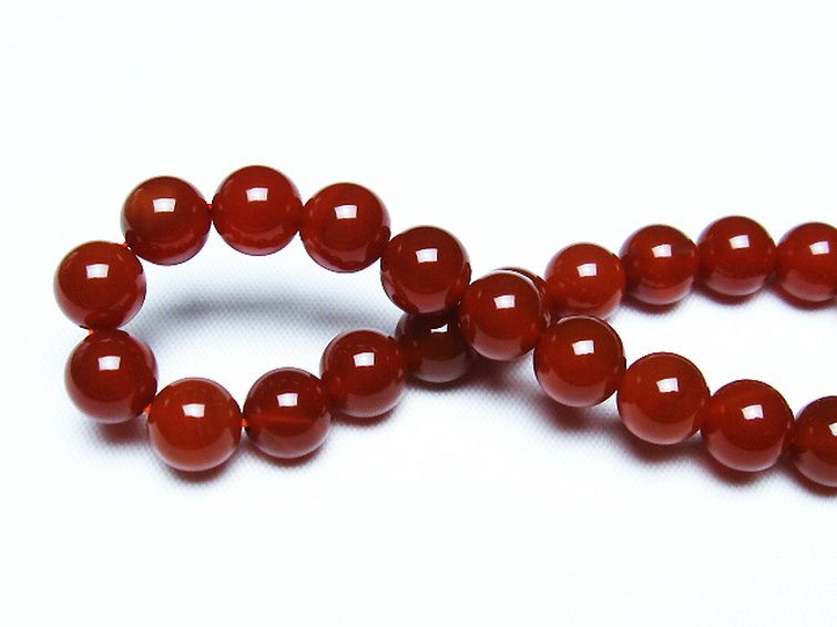 赤アゲート ブレスレット 8mm [t57-6886] 2枚目
